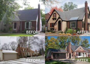 Before and After Exterior Makeover Ideas That Will Inspire Your Next ...